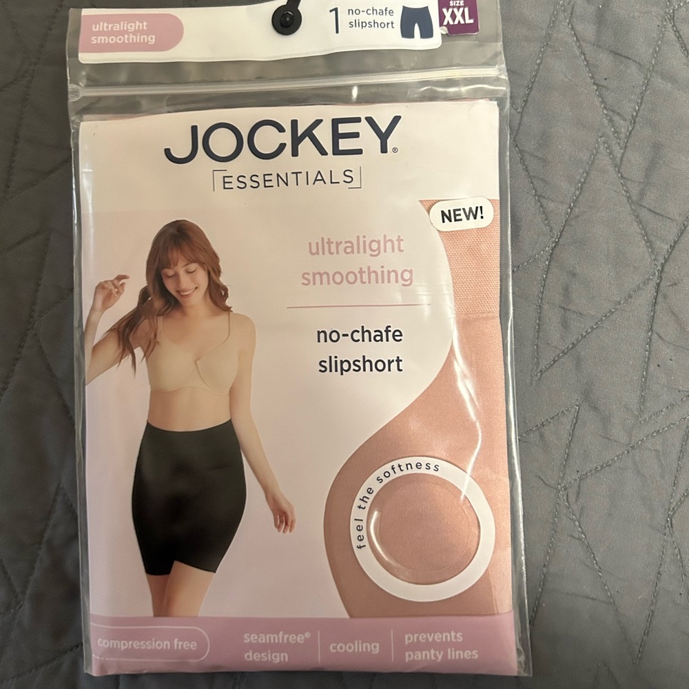 Jockey Essentials No-Chafe Slipshort